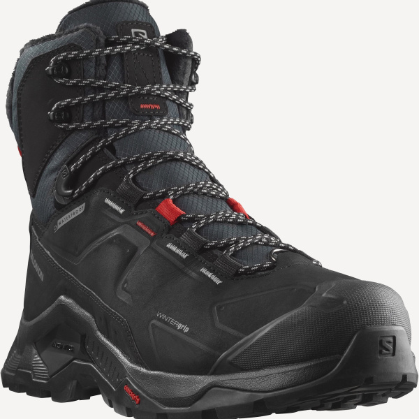 Ботинки QUEST WINTER TS CSWP (RU 41.5 UK 8.5 USm 9 СМ 26.5; black/goji b)